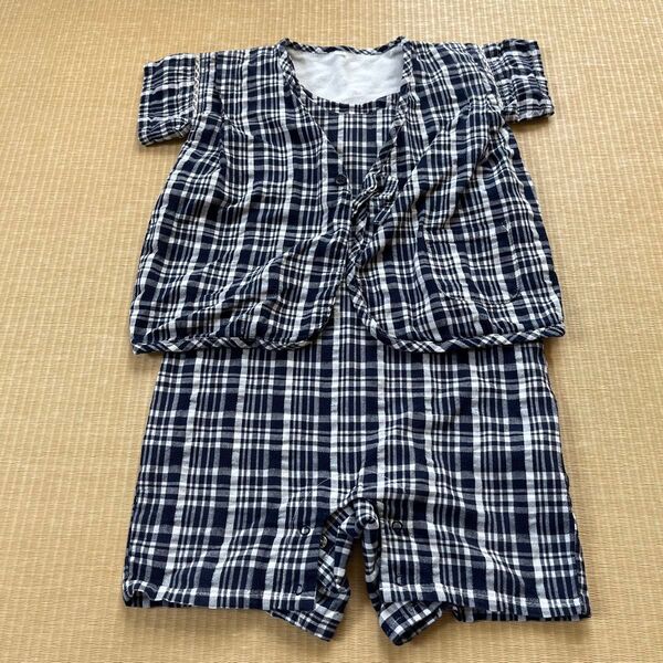 無印良品 ベビー用 セットアップ 甚平 90 100