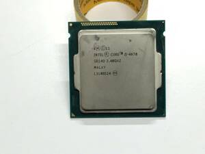 A13984)Intel Core i5 4670/3.40GHz/SR14D LGA1150 中古動作品