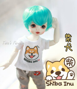 MDD.MSD.シャツ ブラウス トップス .Tシャツ ドール服 ドルフィードリーム服 おもちゃ ゲーム ドール衣装19WTP005