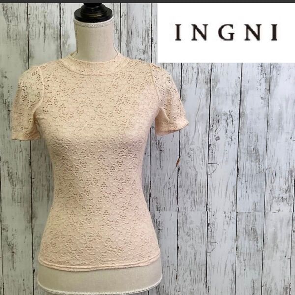 INGNI イング S・H/Nレース/T半袖