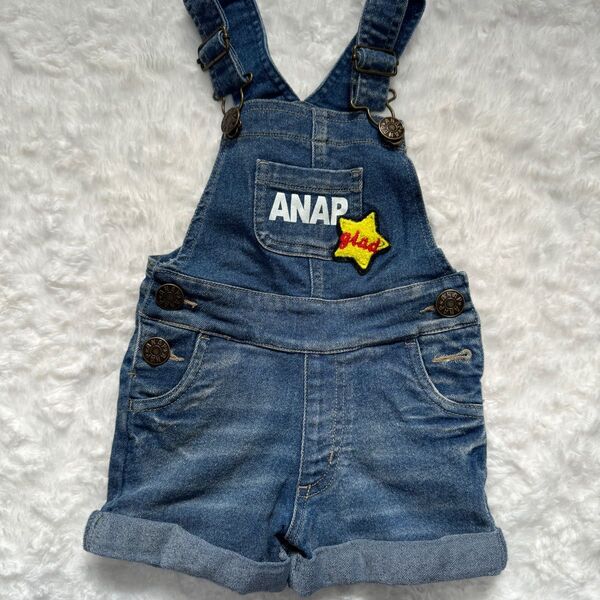 サロペット デニム キッズ ANAP ANAPkids