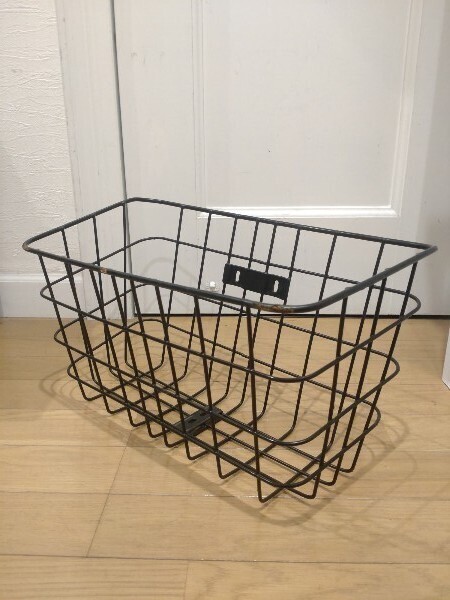 【H 】送料込★安値【大型大容量ワイヤーバスケット】電動アシスト自転車★パーツ部品★ギュット アクセサリー/ブリジストンBRIDGESTONE