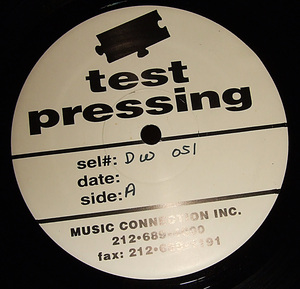 d*tab Kenny Dope: Brazilica ['00 House] Test press.
