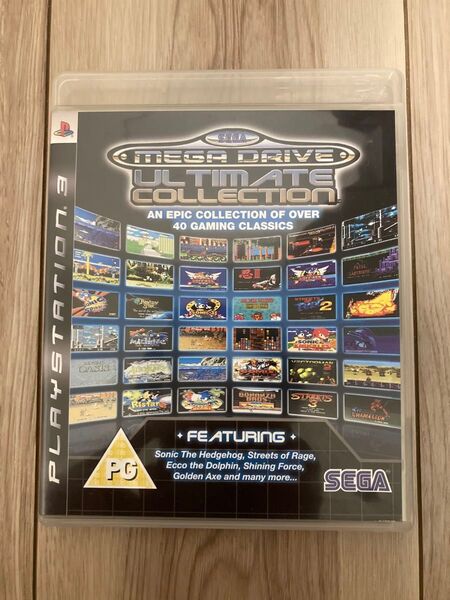 【美品】Playstation3 SEGA MEGA DRIVE Ultimate Collection