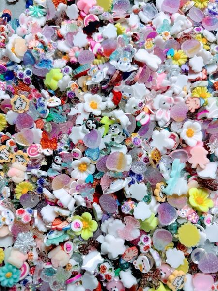 《数量限定》MIX ネイル・レジン・デコパーツ