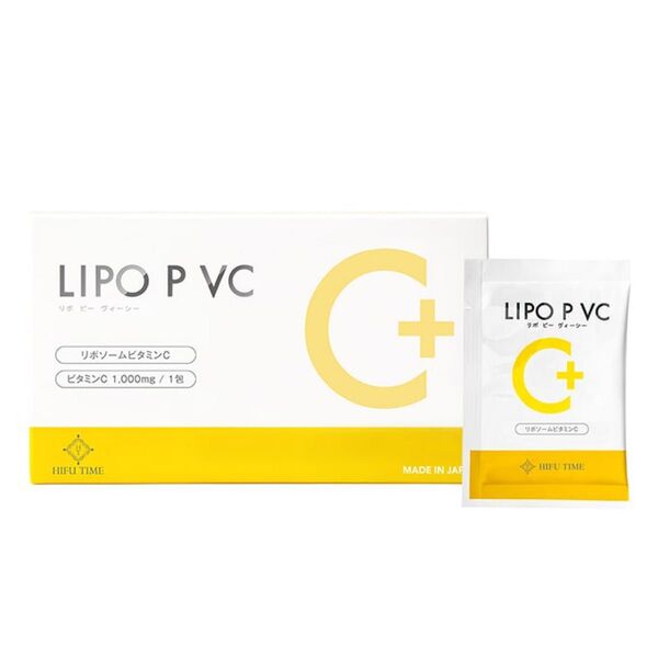 LIPO P VC 高濃度ビタミンC リポソームビタミンC サプリ 1箱