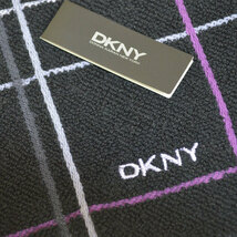 ダナ・キャラン/ＤＫＮＹ タオルハンカチ【ブラック】新品！_画像2