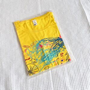 ラッドウィンプスradwimpsカットソートップスTシャツMサイズ ライブグッズCDJツアーグッズ夏フェス2013-2014 COUNTDOWN JAPANイエロー黄色