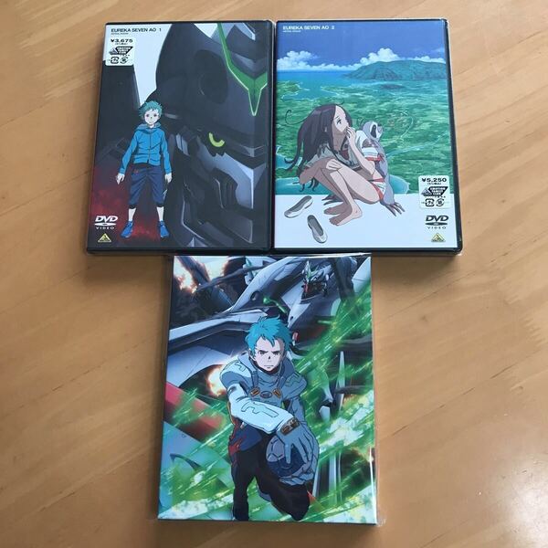 エウレカセブン AO DVD 1.2巻 Blu-ray 9巻
