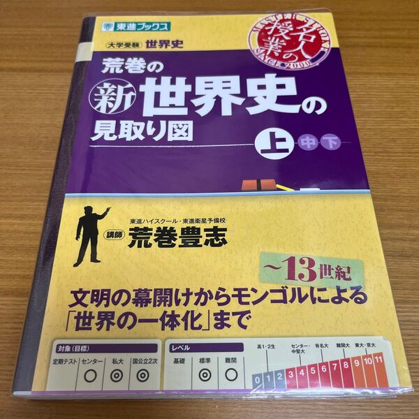 荒巻の(新)世界史の見取り図 大学受験世界史 上巻