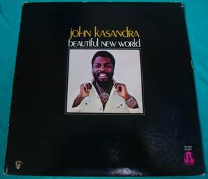 LP●John Kasandra / Beautiful New World US盤TAS-2603