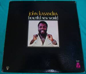 LP●John Kasandra / Beautiful New World US盤TAS-2603