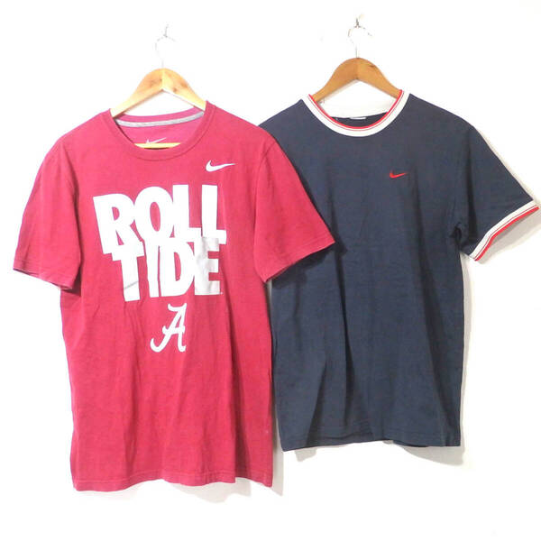 【送料無料】ナイキTシャツ2枚セット/Mサイズ NIKE ROLL TIDE メンズ コットン素材