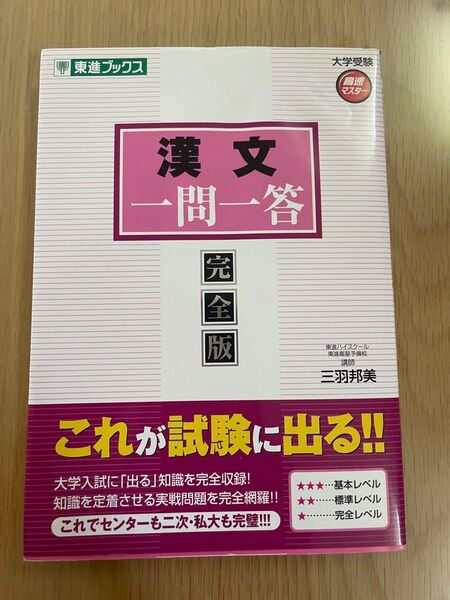 漢文 一問一答 完全版 東進ブックス
