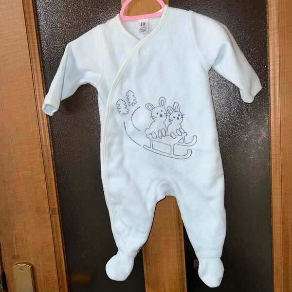 ★①babyGAP カバーオール ベビー服 ロンパース 男の子60cm