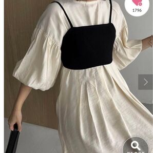 【capricieuxlemage】 ビスチェセットパフワンピース PS