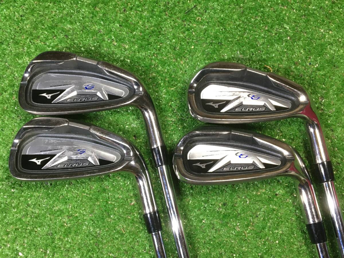 ミズノ EURUS NX 8本 5-9.PW.GW.SW スチールシャフト硬さS