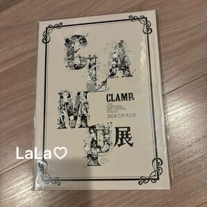 CLAMP展 クリアしおり付きチケットホルダー