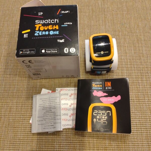 【ジャンク品 箱無しでお値引き可能】Swatch Touch Zero One
