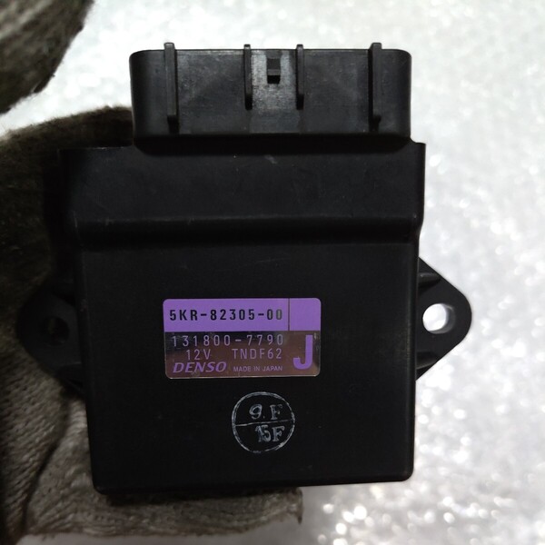ドラッグスター250 9f レギュレター イグナイター CDI ECU PGM-DCTユニット レクチファイア 実働取外し 純正 中古