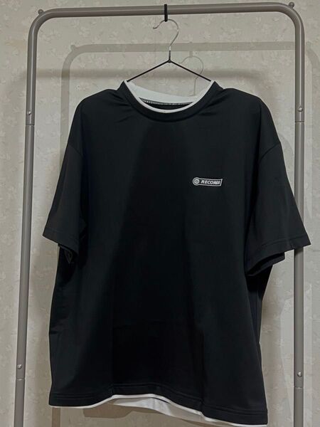 Tシャツ 半袖 半袖Tシャツ ブラック 黒 ワンポイント