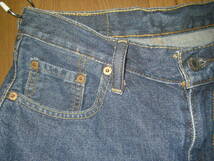 Levis リーバイス 505 デニム ショートパンツ ハーフパンツ ショートジーンズ ショート ハーフ ジーンズ パンツ W29 紺 ブルー ( S_画像2