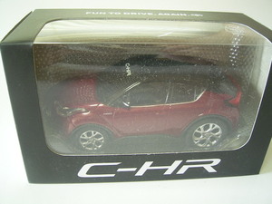 0723-3　ミニカー　プルバックカー　トヨタ　C-HR