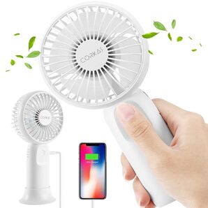 携帯扇風機 ハンディファン モバイルバッテリー機能 手持ち扇風機 PSE認証済 充電式 USB扇風機