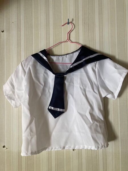 コスプレ 半袖セーラー服 上下セット
