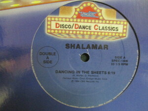Shalamar ： Dancing In The Sheets 12'' c/w Earth, Wind & Fire F. The Emotions - Boogie Wonderland // 5点で送料無料
