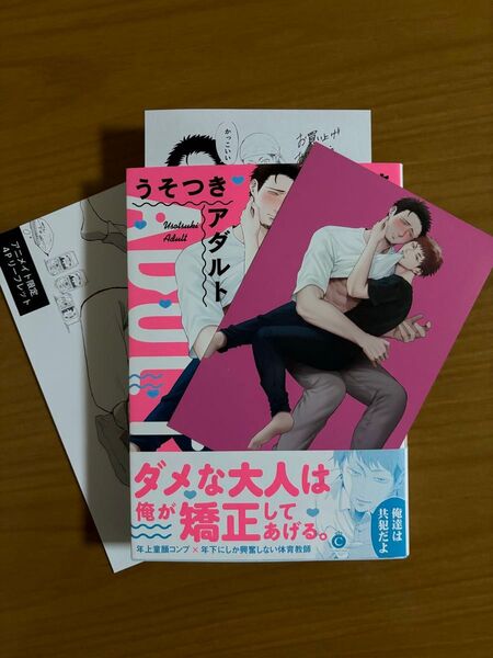 BLコミック Mりあ うそつきアダルト 特典