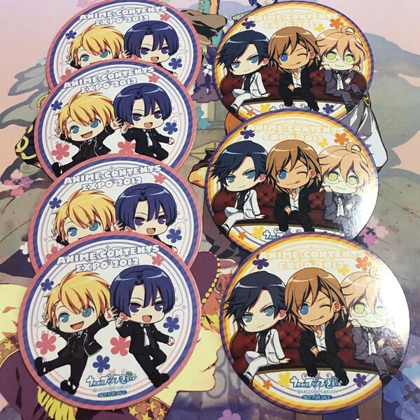 うたプリ ACE 特典 コースター セット バラ売り可能 神宮寺レン 来栖翔 聖川真斗 一ノ瀬トキヤ 四ノ宮那月