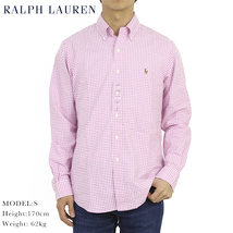 新品 アウトレット 16558 XLサイズ オックス 半袖 シャツ polo ralph lauren ポロ ラルフ ローレン ピンク_画像1