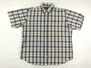 古着 16919 L 半袖 シャツ polo ralph lauren ポロ ラルフ ローレン コットン ビンテージ オリジナル vintage US