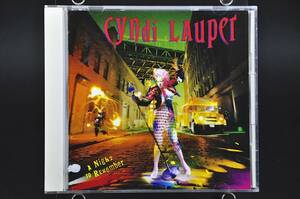 シンディ・ローパー ア・ナイト・トゥ・リメンバー /CYNDI LAUPERA NIGHT TO REMEMBER 89年盤 CD アルバム 旧規格 国内盤 全13曲 美盤!!