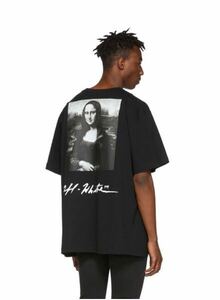 正規未使用 19SS OFF-WHITE off white DIAG MONALISA ARROWS TEE オフホワイト モナリザ Tシャツ カットソー XXS