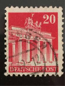 ドイツ切手★ソビエト・ゾーン(ブランデンブルク門)1948-49年