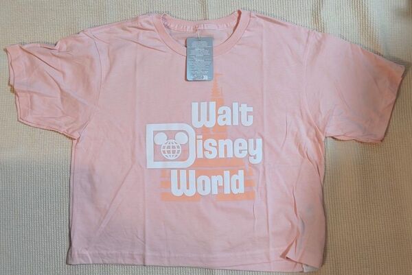 ディズニー WDW ミニー レディース 半袖Tシャツ ピンク Lサイズ