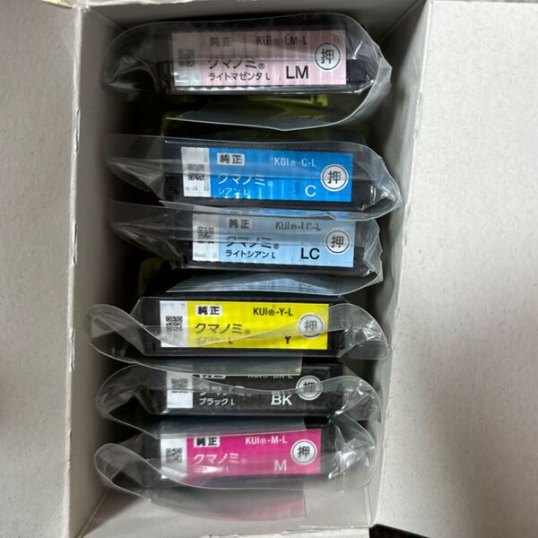 エプソン KUI-6CL-L 純正 インク EPSON クマノミ 6色パックL