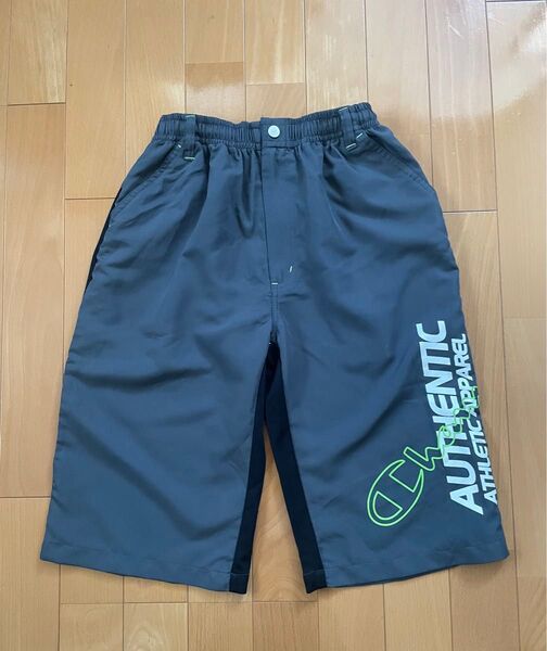 値下げ グレー ハーフパンツ 160 ジュニア L