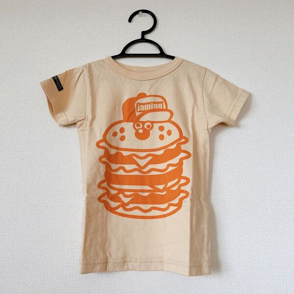 グランドスラム バーガーTシャツ 110size ストーリーズ キナリ ハンバーガー 夏物 子供服