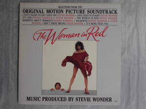 良盤屋 P-0487◆LP◆The Woman In Red: Selections From ウーマン・イン・レッド、 スティービー・ワンダー　送 料480