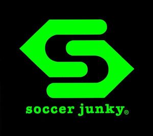  postage 0 [soccer junky] soccer Jean key -25cm sticker B6