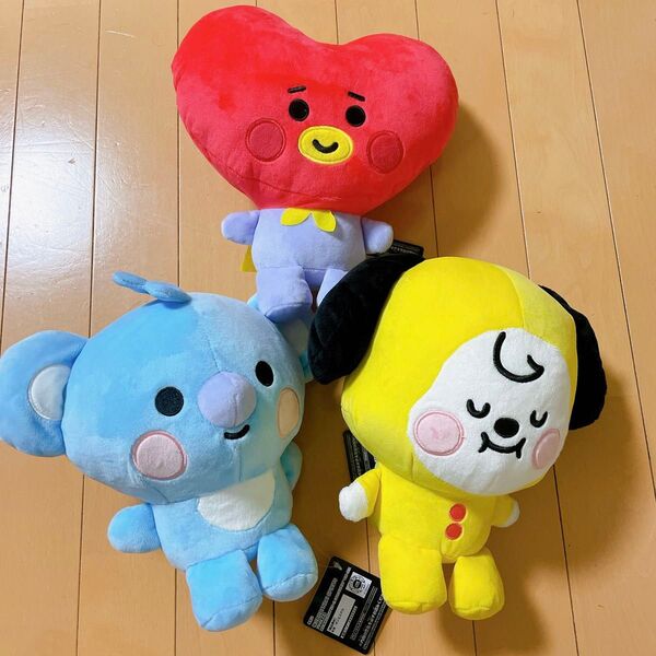 BT21 でっかいぬいぐるみ〜MY LITTLE BUDDY〜 3種セット