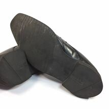 【リーガル】本物 REGAL 靴 24cm 黒 Uチップ ビジネスシューズ 外羽根式 本革 レザー 男性用 メンズ_画像5