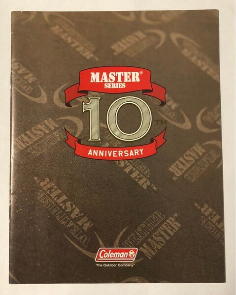 Colman コールマン マスターシリーズ 10周年記念 カタログ