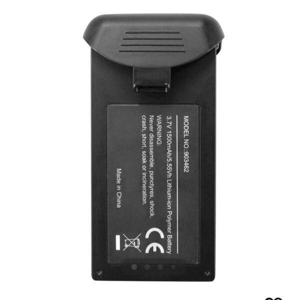1個 3.7V 1500mah リモコン ドローンリチウム電池適応HS110D