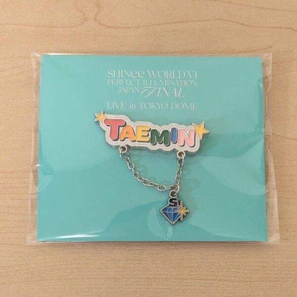 SHINee チェーン付きピンバッジ テミン グッズ