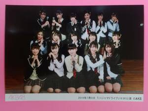 AKB48 2019 7/8 18:30 「パジャマドライブ」 劇場公演 生写真 L版