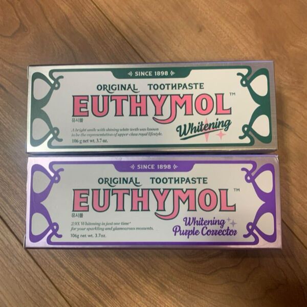 新品・未開封 EUTHYMOL ユーシーモール 歯磨き粉 106g ×2個